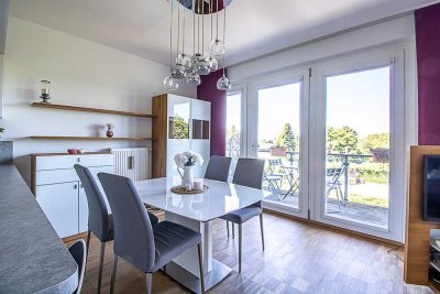 Hochwertig möbliertes Apartment inkl. WLAN/MagentaTV, Parkett, Balkon *Provisionsfrei*