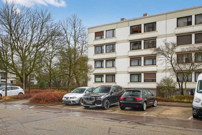 Top aufgeteilte 3-Zimmer-ETW mit Westloggia und Blick ins Grüne in der Baumgartensiedlung