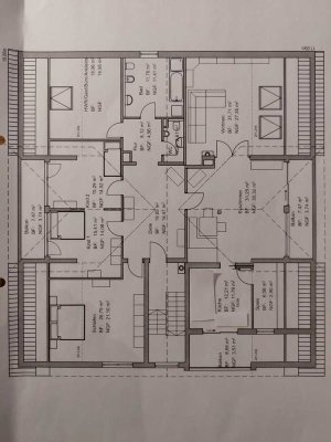 Schöne, große Dachgeschosswohnung