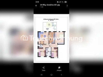 Tauschwohnung: Suche großes Zuhause in Dresden-Ost, biete 4-Zimmer Wohnung