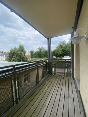 Großzügige 2-Raumwohnung mit Balkon in Gera / Karl-Liebknecht-Straße 1c / WE 02