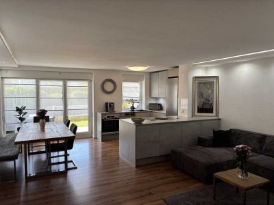 3-Zimmer-Wohnung mit Terrasse, Gartenanteil und offener Küche – Bodenseenähe!