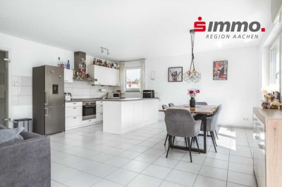 Im Herzen von Würselen!
Neuwertige Zweizimmerwohnung zwischen Lindenplatz und Elchenrath