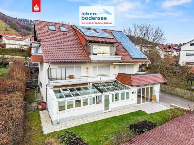 Sonne und Ruhe genießen - 
große Erdgeschosswohnung in seenaher Lage