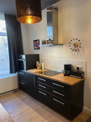 Tolle komplett möblierte 1-Zimmer-Wohnung mit EBK etc. etc.