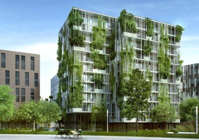 Provisionsfrei – Vollmöbliertes Designer-Apartment mit Balkon und Dachterrasse &amp; einzigartigen Blick auf Trabrennbahn | Top-Lage neben WU &amp; Prater