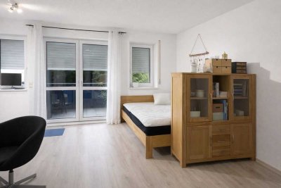 1-Zimmer Wohnung mit Balkon ins Grüne - Nahe Uniklinik