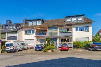 Sonnige Maisonette-Wohnung mit Garage im Stadtzentrum
