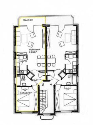 Ansprechende 2-Zimmer-Wohnung mit Balkon in Herzogenrath