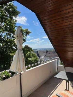 Modernisierte  2-Zimmer-Wohnung mit Balkon und Einbauküche mitten im Zentrum von Lüdenscheid