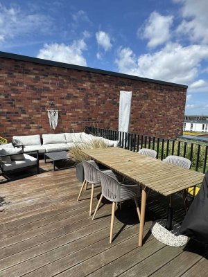 Hochwertig ausgestattete Penthousewohnung mit großzügiger Dachterrasse