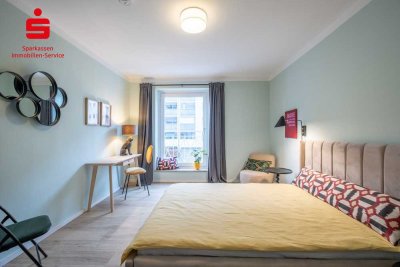 Vermietete 1-Zi-Wohnung direkt am Kolumbusplatz