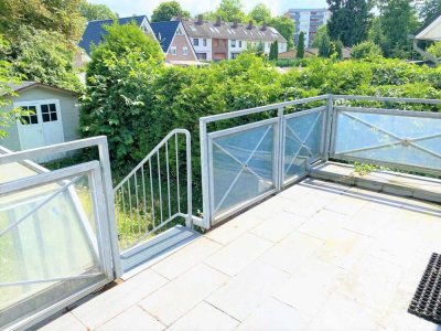 Schöne Eigentumswohnung über 2 Ebenen in Mittelshuchting mit Balkon, Garten und PKW-Stellplatz.