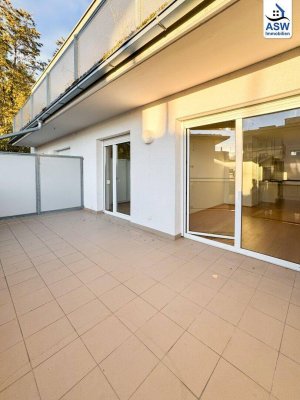 Schöne 2 - Zimmerwohnung mit großer Terrasse in zentraler Lage