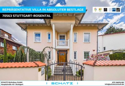 Repräsentative Villa in Bestlage von Stuttgart - Rosental