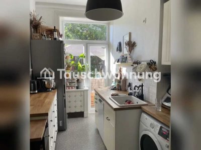 Tauschwohnung: Wunderschöne 3-Zimmer-Wohnung mit 2 Balkonen in Ottensen