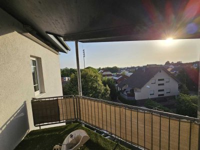 Stilvolle 3-Zimmer-Dachgeschosswohnung mit Balkon in Worms-Ibersheim
