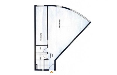 Zentral gelegene 2-Zimmer-Wohnung mit Tiefgaragenstellplatz in Sulzbach