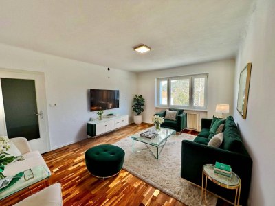GRÜNRUHELAGE - ca. 43m² WFL - 2 Zimmer - Parkplatz - Keller