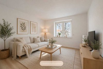 Großer Balkon * 3 Zimmer * frisch renoviert * Tageslichtbad * neue Einbauküche * WG-geeignet