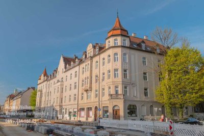 2,5 Zimmer Wohnung plus Ladengeschäft - Denkmalschutz mit Potenzial