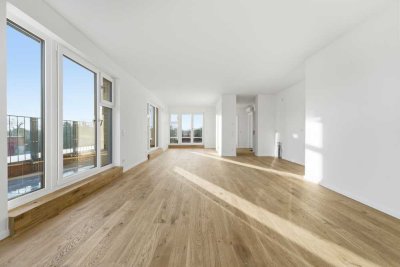 Spreequartier – Luxuspenthouse, 2 Terrassen, 2 Bäder, Parkett im Erstbezug zum 01.04.2026