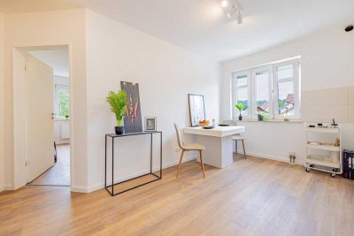 Familienfreundliche 4-Zimmer-Wohnung im Grünen mit zwei Stellplätzen