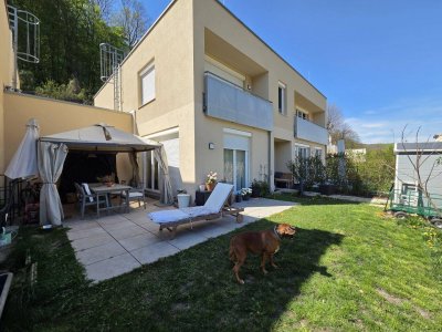 "URLAUBSFEELING im WIENERWALD" - Maisonette Wohnung + Garten + Terrassen mit FERNBLICK