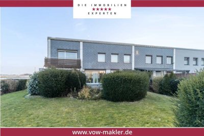 Reihenendhaus in Feldrandlage mit sonnigem Garten, Terrasse & Balkon