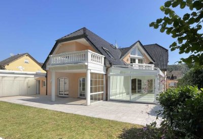 Repräsentatives Architektenhaus mit Erdwärmepumpe – Effizienzklasse A