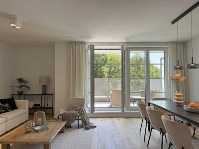 Moderne 4-Zi.-Wohnung mit Balkon im Neubauprojekt Schanzenkind – zentral & familiengerecht