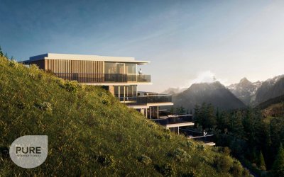 Moderne Alpine Wohnungen ohne Mietverpflichtung