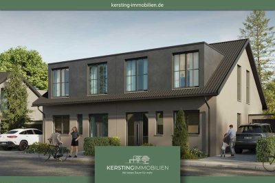 Neubau! Attraktive & energieeffiziente Doppelhaushälfte in familienfreundlicher Wohnlage - KR-Linn