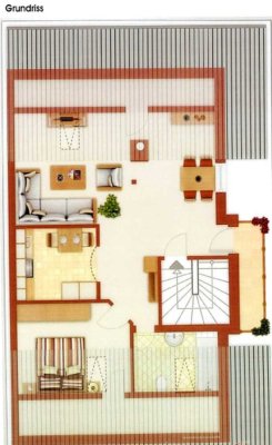 Helle 2-Zimmer Dachgeschosswohnung mit Balkon in Schwindegg