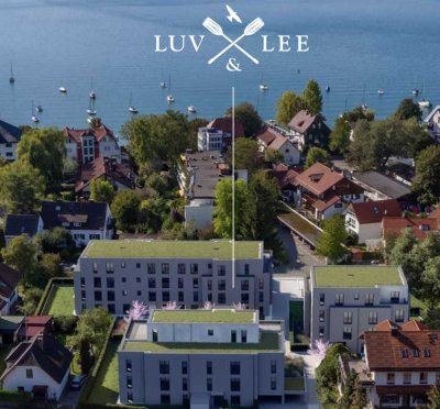 2-Zimmer Neubauwohnung 300m vom See in Zentrum von Herrsching