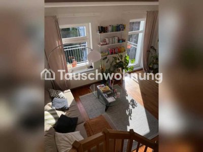 Tauschwohnung: 2 Zimmer Maisonette Wohnung im Gräfekiez