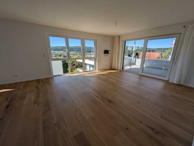Exklusive 4,5 Zimmer-Wohnung mit Weitblick und Sonne bis in die Abendstunden zu vermieten