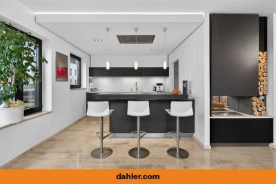 Lichtdurchflutete, teilmöblierte Maisonettewohnung mit Galerie und sensationellem Donau-Blick!