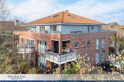 Helle Eigentumswohnung im Staffelgeschoss mit Galerie, Obj. 9407
