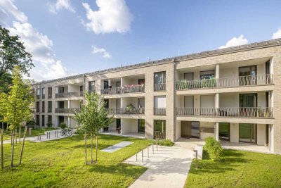 Neu in Haar! 2-Zimmer Erdgeschosswohnung mit schöner Loggia zu vermieten - Whg Nr. 18