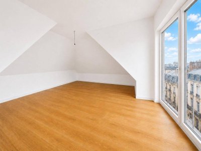 Exklusive 2-Zimmer DG-Wohnung mit Terrasse &amp; Klimaanlage in 1030 Wien – Erstbezug!