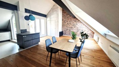 Komponisten-Loft. Luxuriöse Dachgeschosswohnung