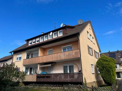 Gut aufgeteilte 3 Zimmer-DG-Wohnung in ruhiger Lage von Ostfildern-Nellingen