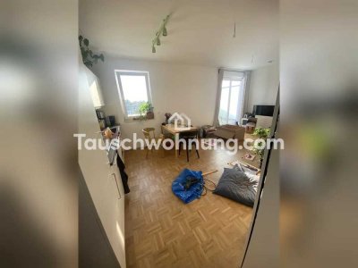 Tauschwohnung: Helle Zwei Zimmer Neubauwohnung mit großer Terasse