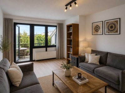 Dahoam in Minga - 3 Zimmer Dachgeschoss mit Ost- und Westbalkon