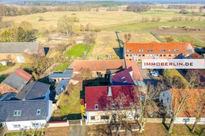 IMMOBERLIN.DE - Traumhafter Dreiseithof mit faszinierender Ausbaufreiheit auf großzügigem Grundstück