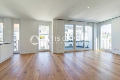 SELTENE NEUBAU PENTHOUSE IN NEUEHRENFELD MIT GROßER DACHTERRASSE + TIEFGARAGE + AUFZUG ZUM VERLIEBEN
