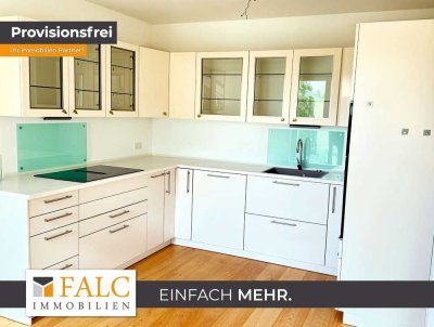 „Maisonette mit 112 m² Wohnfläche, sonniger Terrasse, Gartenanteil & 2 Stellplätzen, zur Miete"