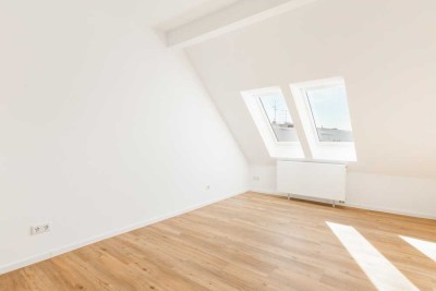 Wohnen über den Dächern der Stadt im Erstbezug nach Sanierung