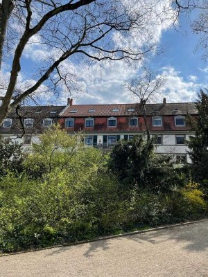 Stil-Altbau-Maisonette-Wohnung (5-Zimmer) mit großem Süd-Balkon in Mannheim – Neckarau / Almenhof